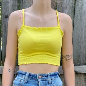 Crop tank top